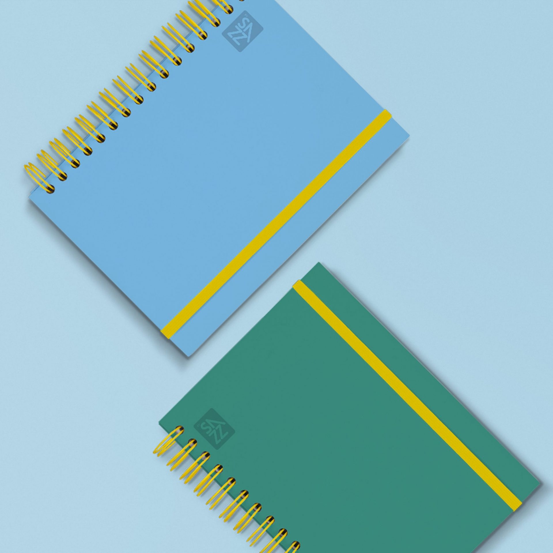 Cuaderno SAZZ Soft Touch Tapa Dura Forma Francesa 160 Hojas 2Pack SAZZ